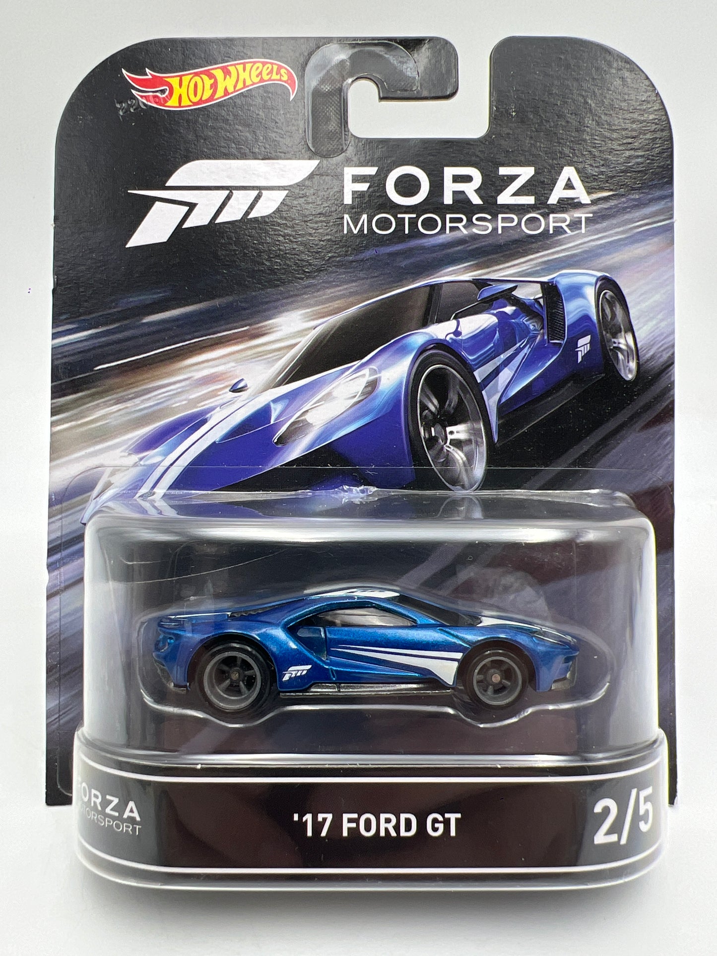 Hot Wheels Retro Entertainment Forza Motorsport #2 17 Ford GT Blue