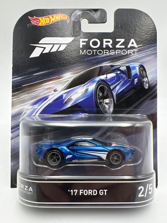 Hot Wheels Retro Entertainment Forza Motorsport #2 17 Ford GT Blue