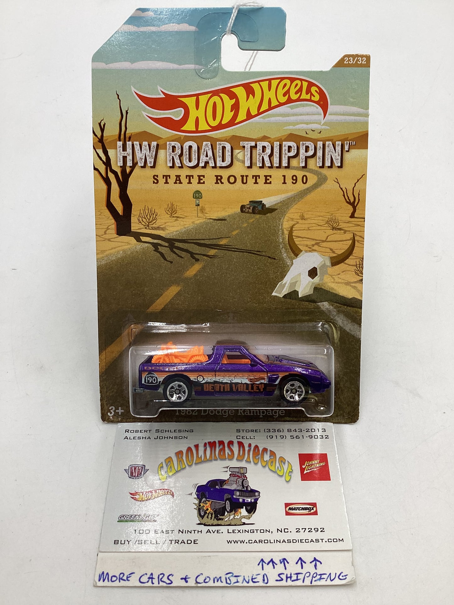 2014 HW Road Trippin #23 1982 Dodge Rampage 160B