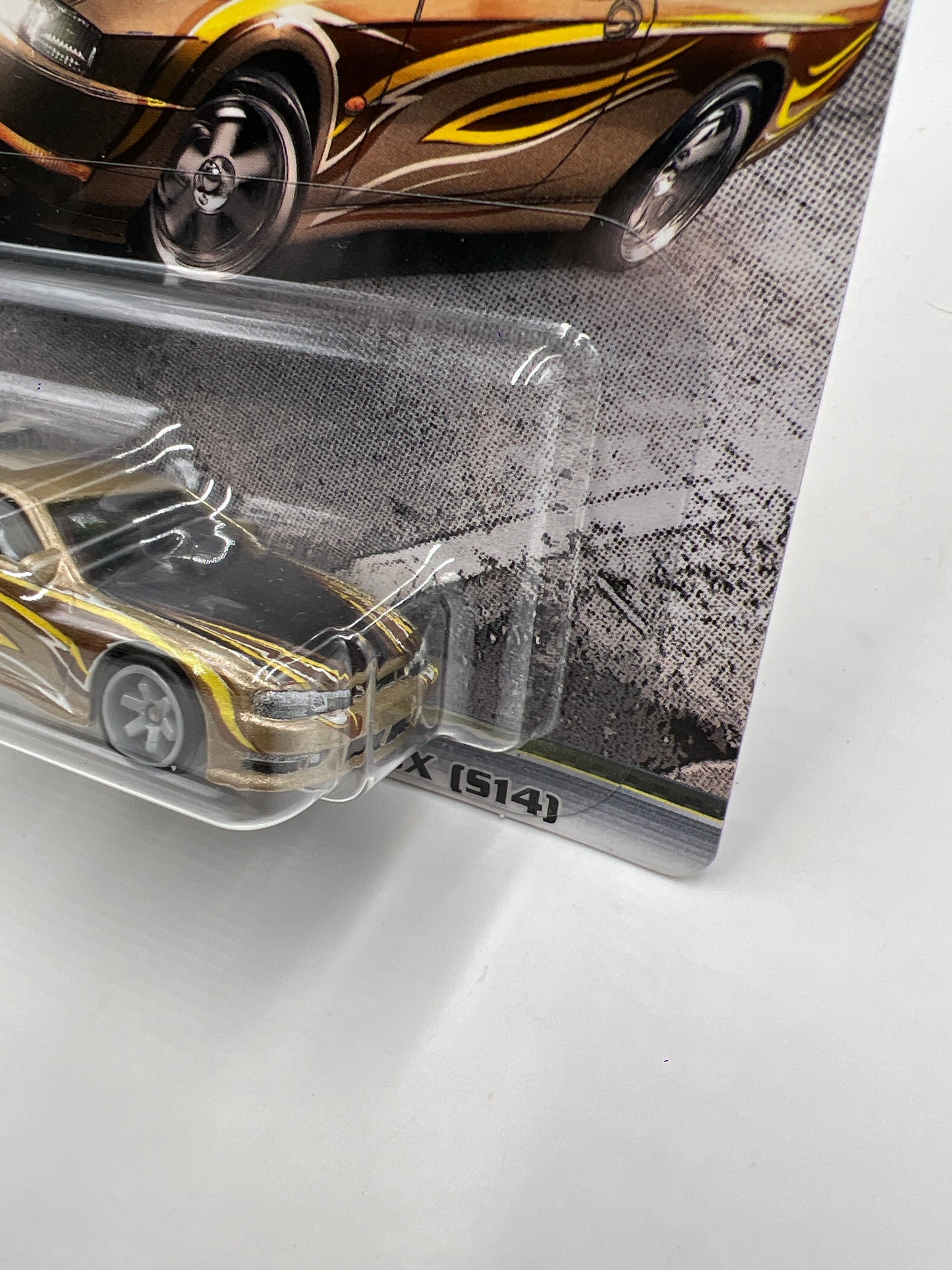 Hot Wheels Fast & Furious Fast Tuners #3 Nissan 240SX S14 Gold W/Protector