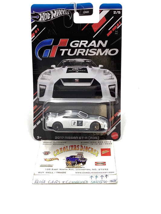 2024 Hot Wheels Gran Turismo 2/5 Nissan GT-R (R35) 154C