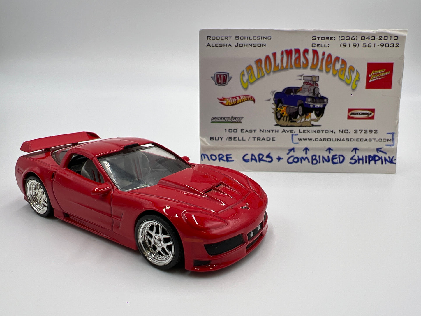 1 Badd Ride 2005 Corvette C6 Red Loose