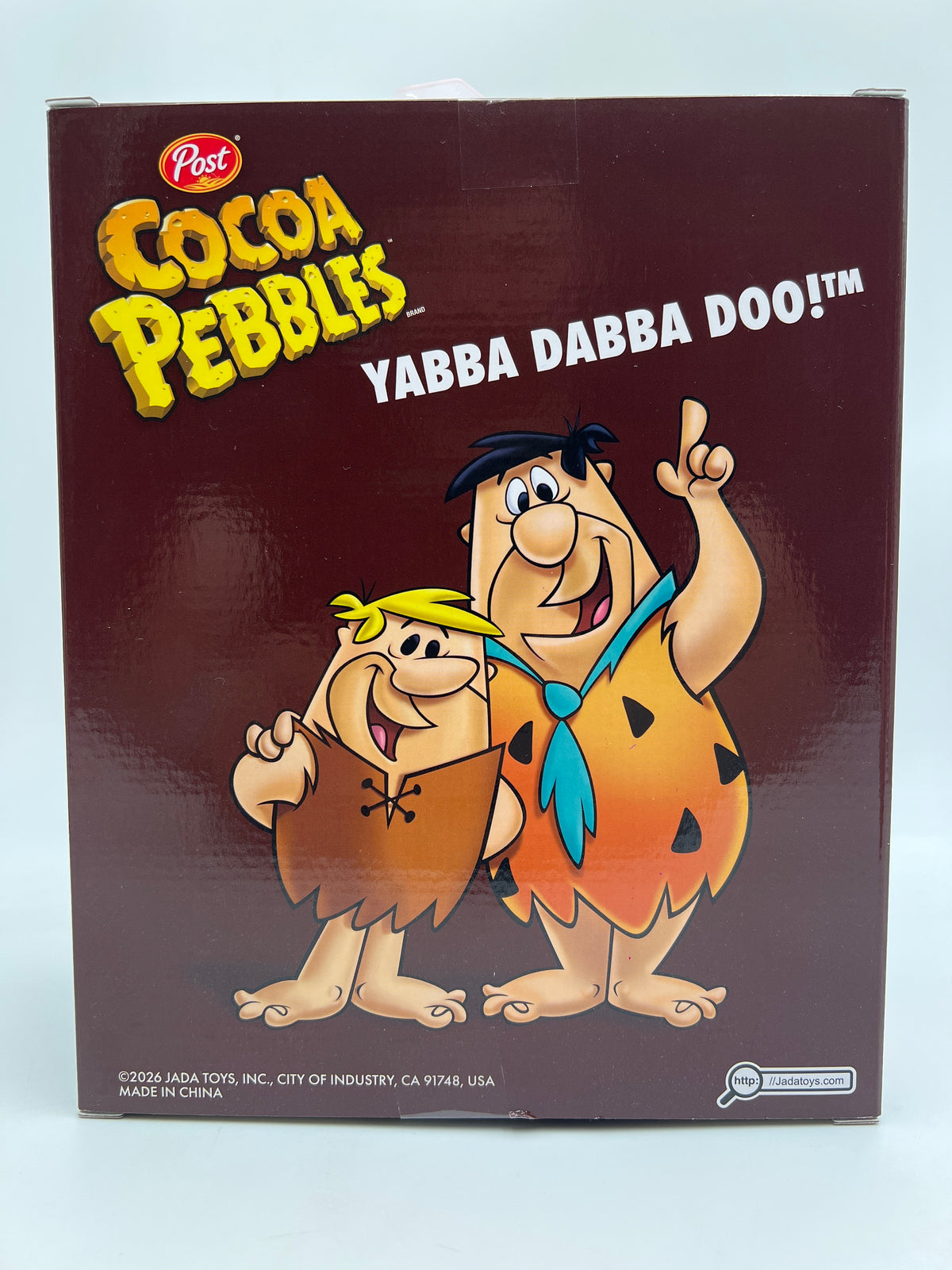 2026 Jada 1:12 Scale Action Figure Post Cocoa Pebbles Barney Rubble