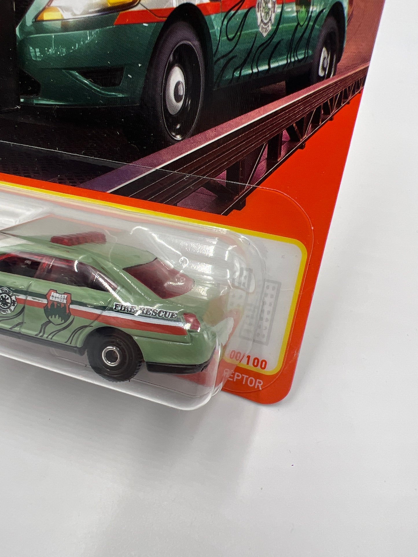 2024 Matchbox #64 Ford Police Interceptor Forest Ranger Green 216i