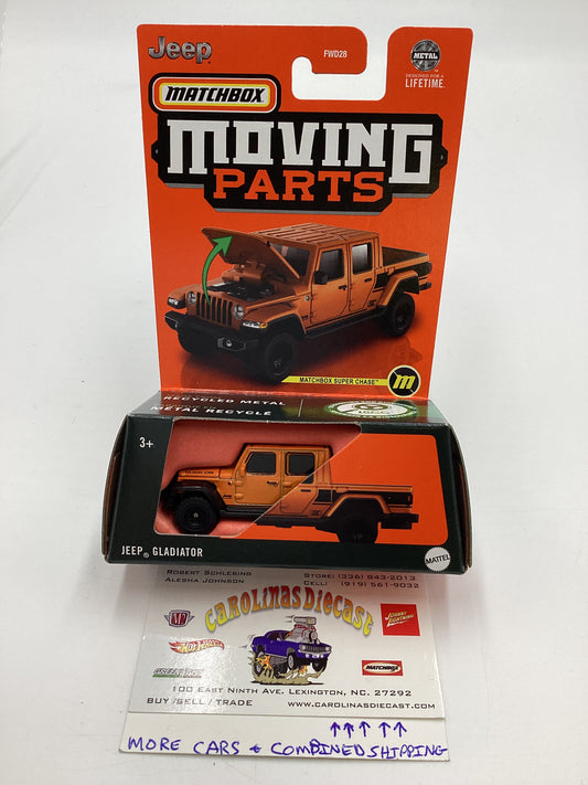 2024 Matchbox Moving Parts Super Chase Jeep Gladiator Orange