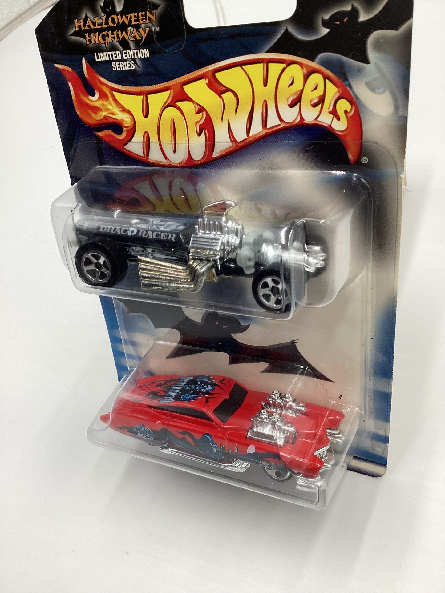 2002 Hot Wheels Halloween Highway Drag Racer & Nosfermoto SR