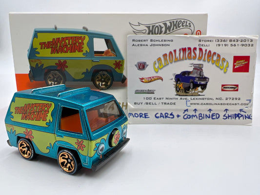 Hot Wheels iD Screen Time Series 1 #5 The Mystery Machine Light Blue Opened