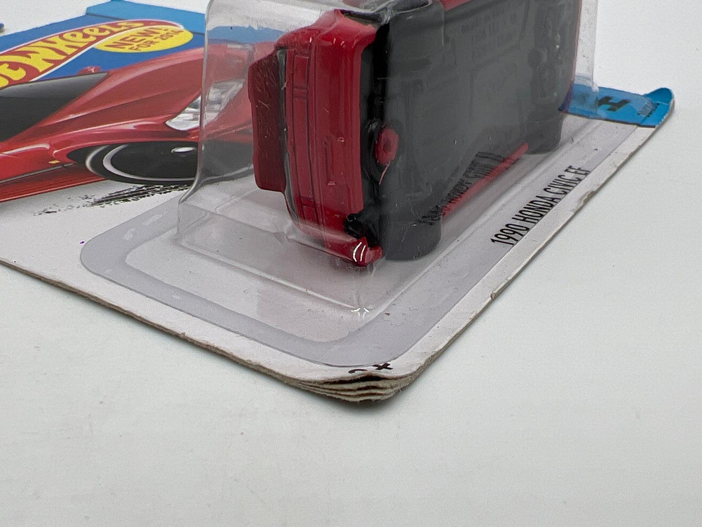 2014 Hot Wheels City #30 1990 Honda Civic EF Red