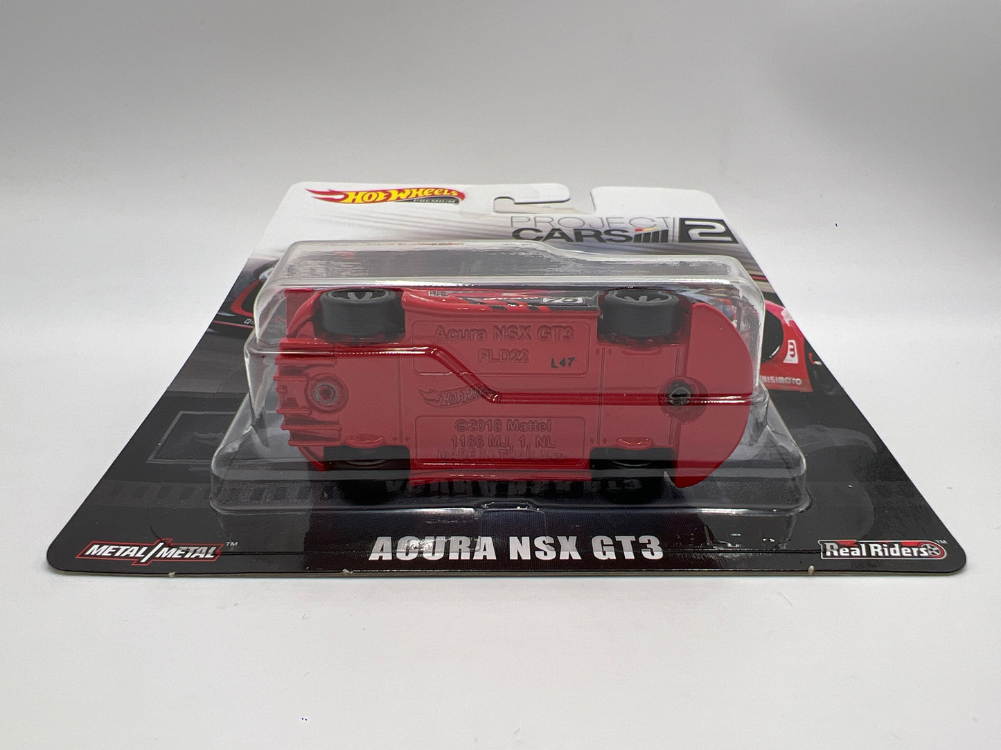 Hot Wheels Premium Project Cars 2 Acura NSX GT3 Advan W/Protector