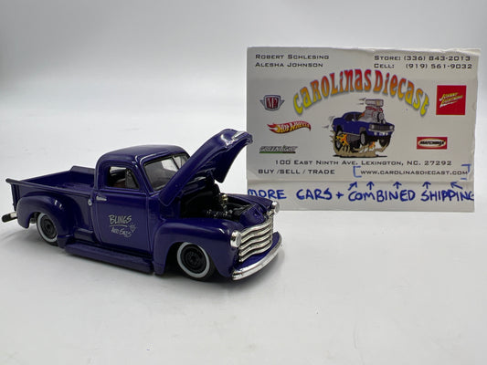 Muscle Machines West Coast Choppers 53 Chevy Pickup Purple Loose