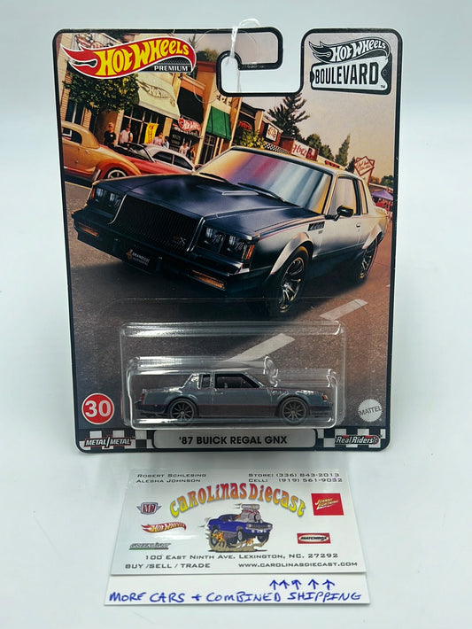 Hot Wheels Premium Boulevard #30 ‘87 Buick Regal GNX 261i