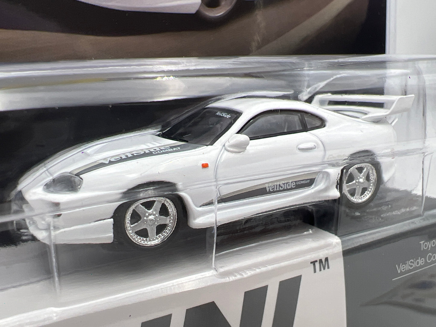 Mini GT #1104 Toyota Supra VeilSide Combat V-I White