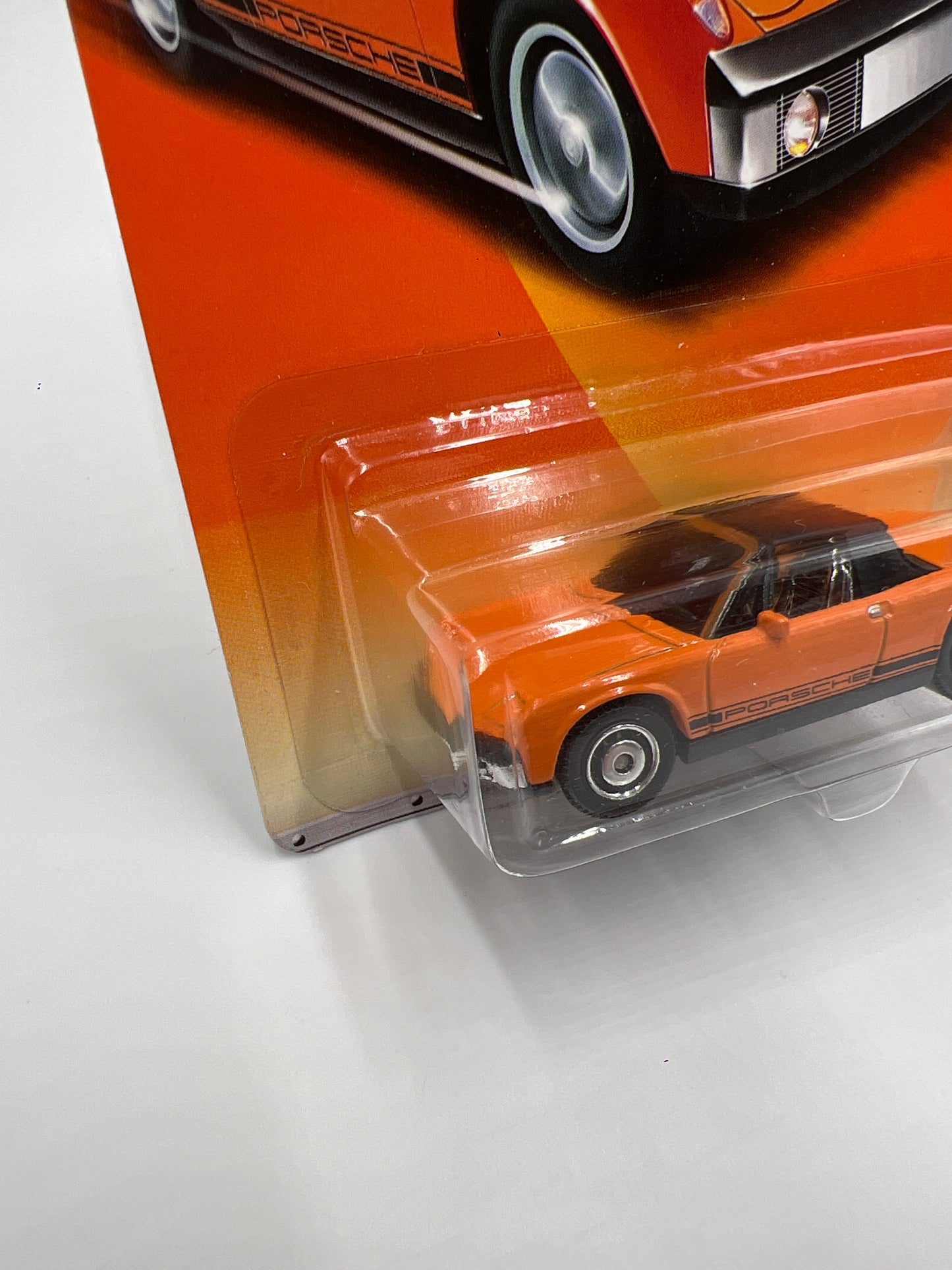 2010 Matchbox Heritage Classics #16 VW-Porsche 914-6 Orange 208D