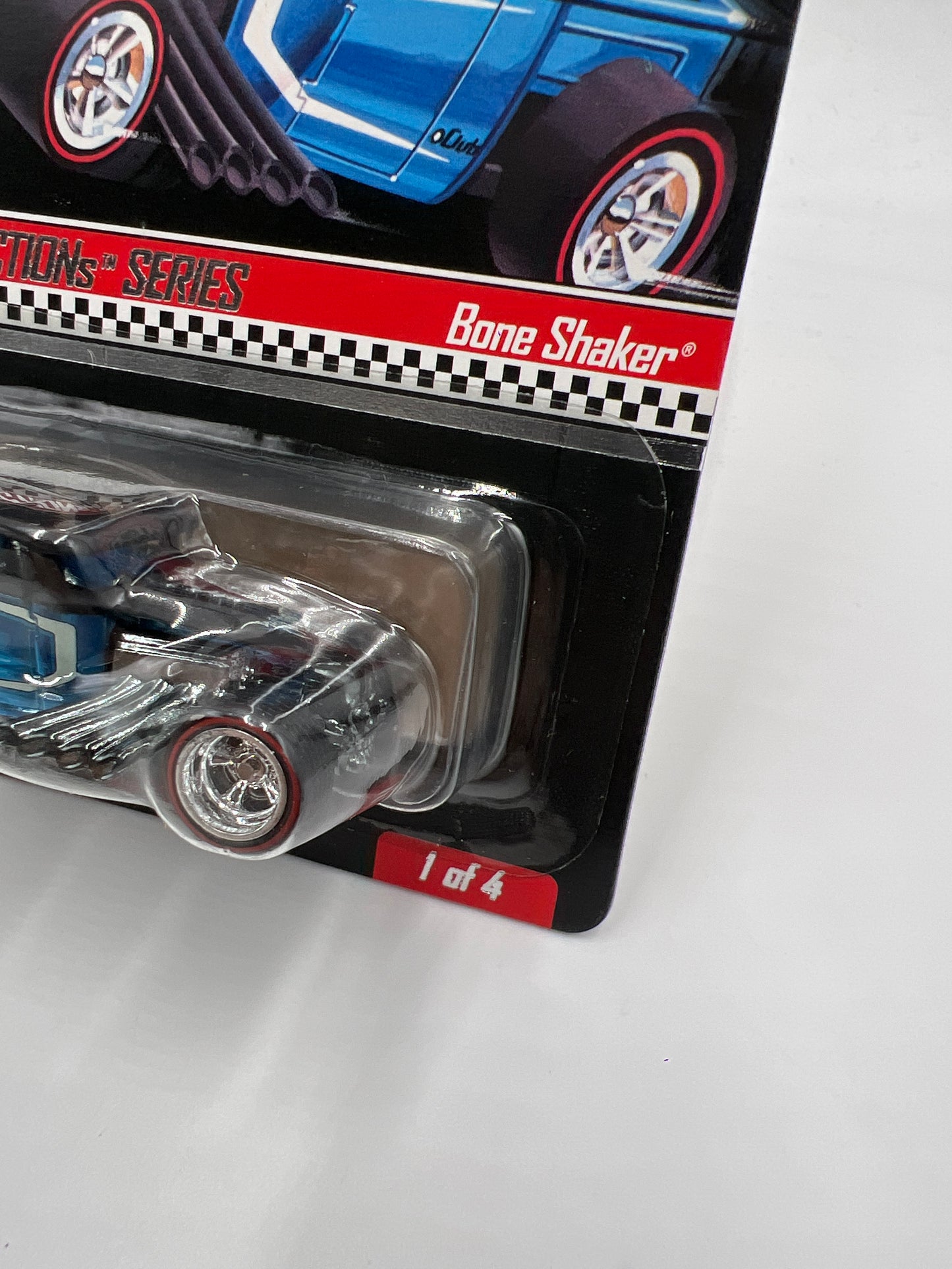 2007 Hot Wheels RLC sELECTIONs Series #1 Bone Shaker Blue 3627/10442 W/Protector