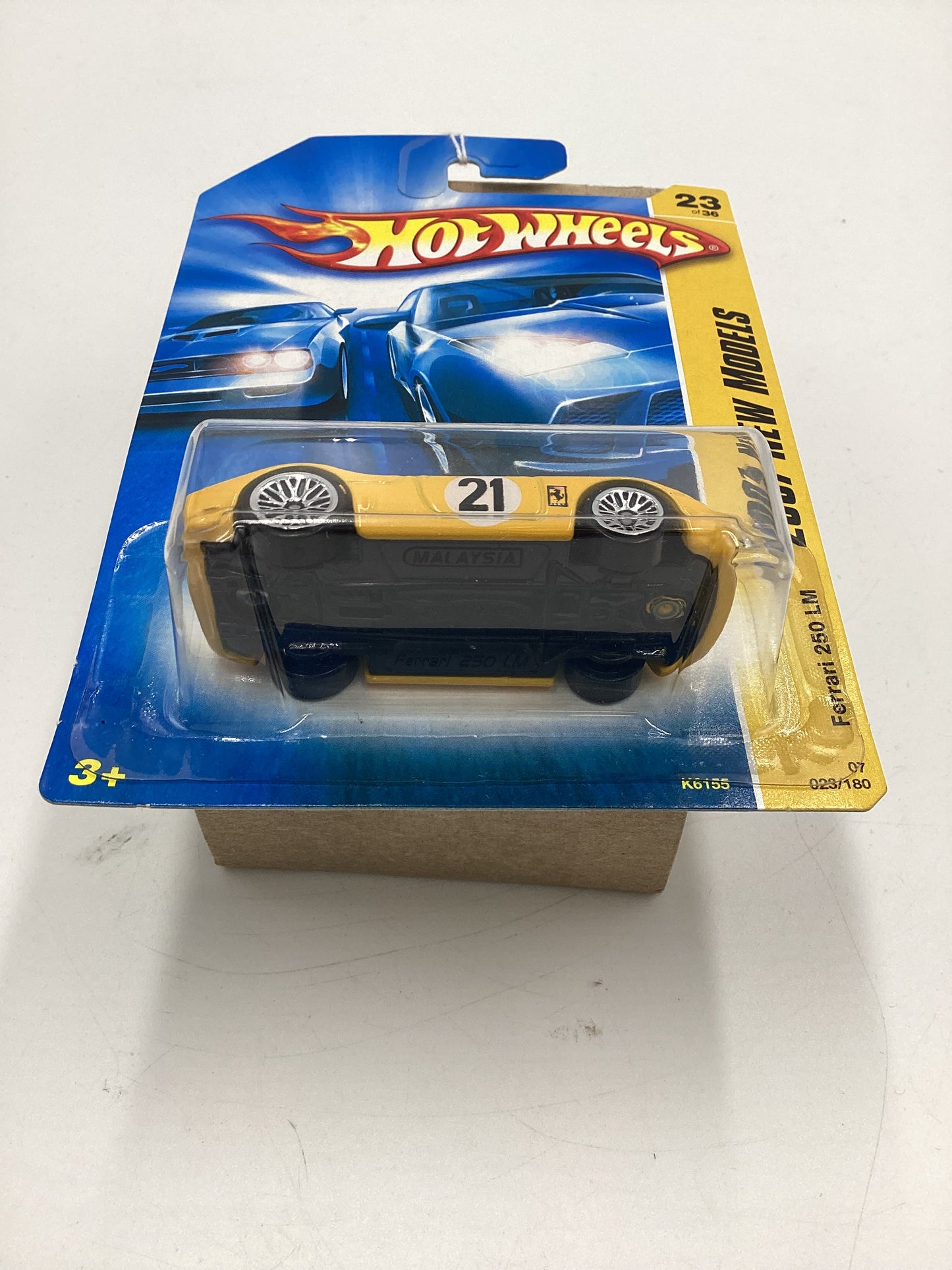 2007 Hot Wheels New Models #23 Ferrari 250 LM Yellow SR