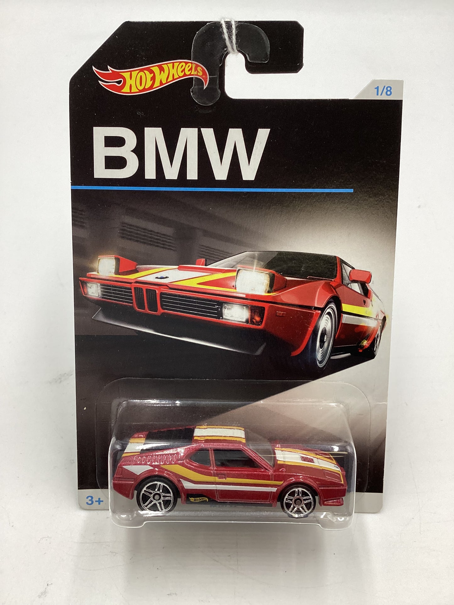 Hot Wheels BMW Series #1 BMW M1 Red Walmart Exclusive 152D