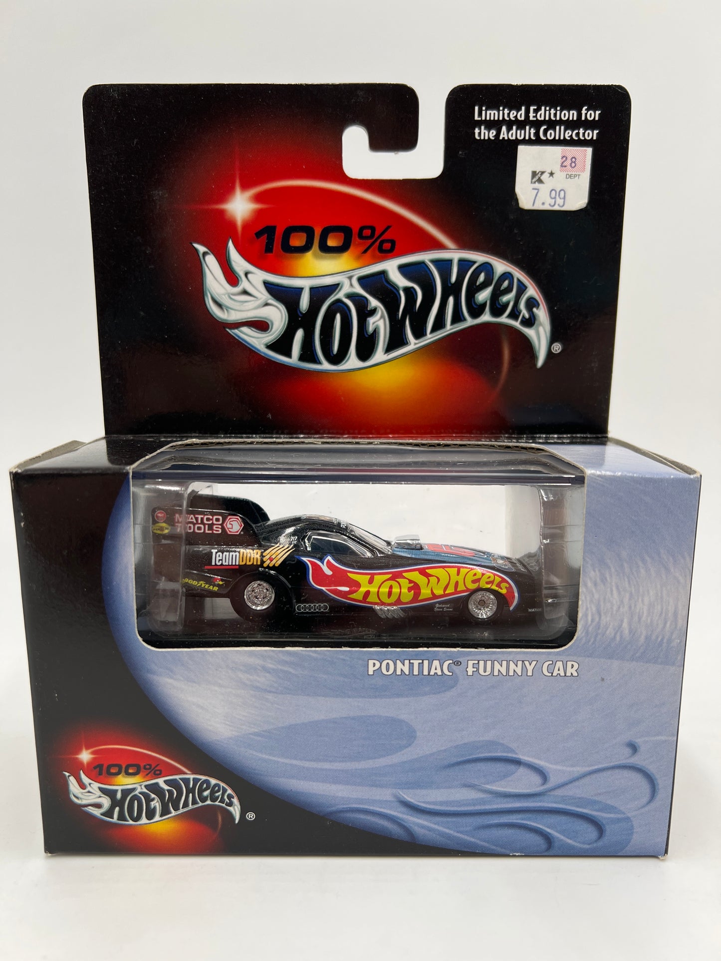Hot Wheels 100% Black Box Pontiac Funny Car