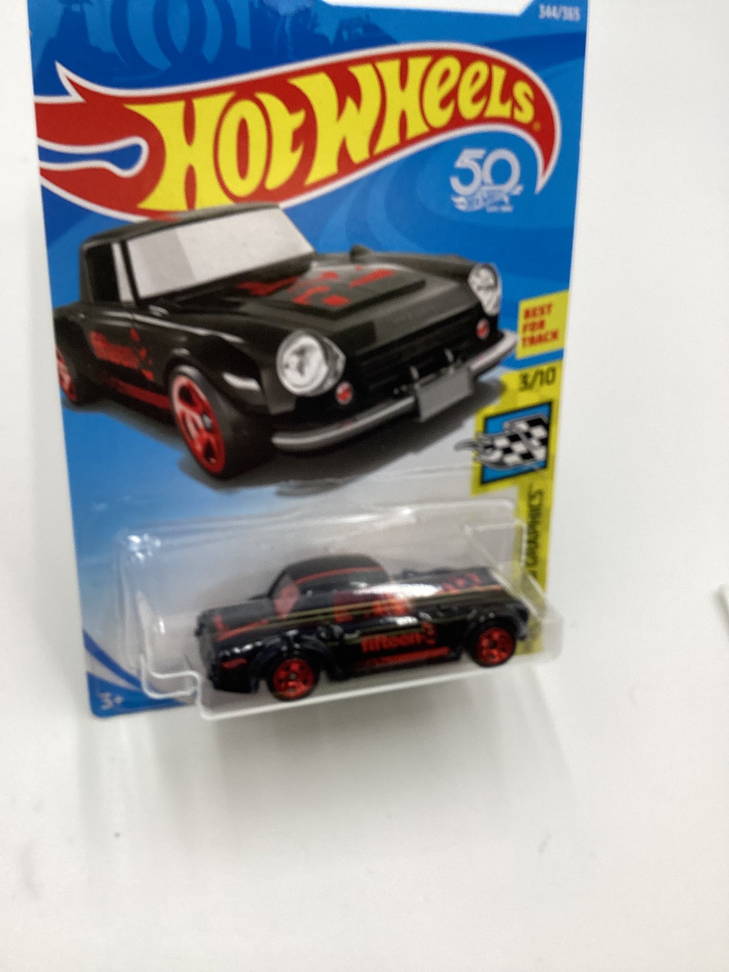 2018 Hot Wheels #344 Fairlady 2000 Black 79B