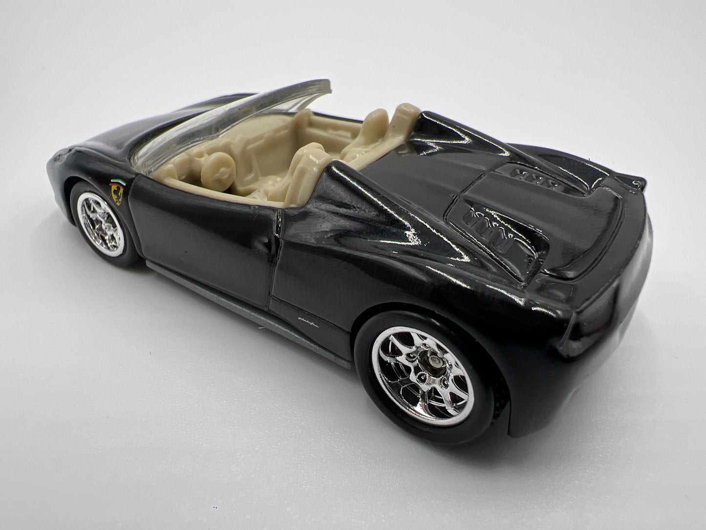 Hot Wheels Ferrari 458 Spider Black Loose CUSTOM