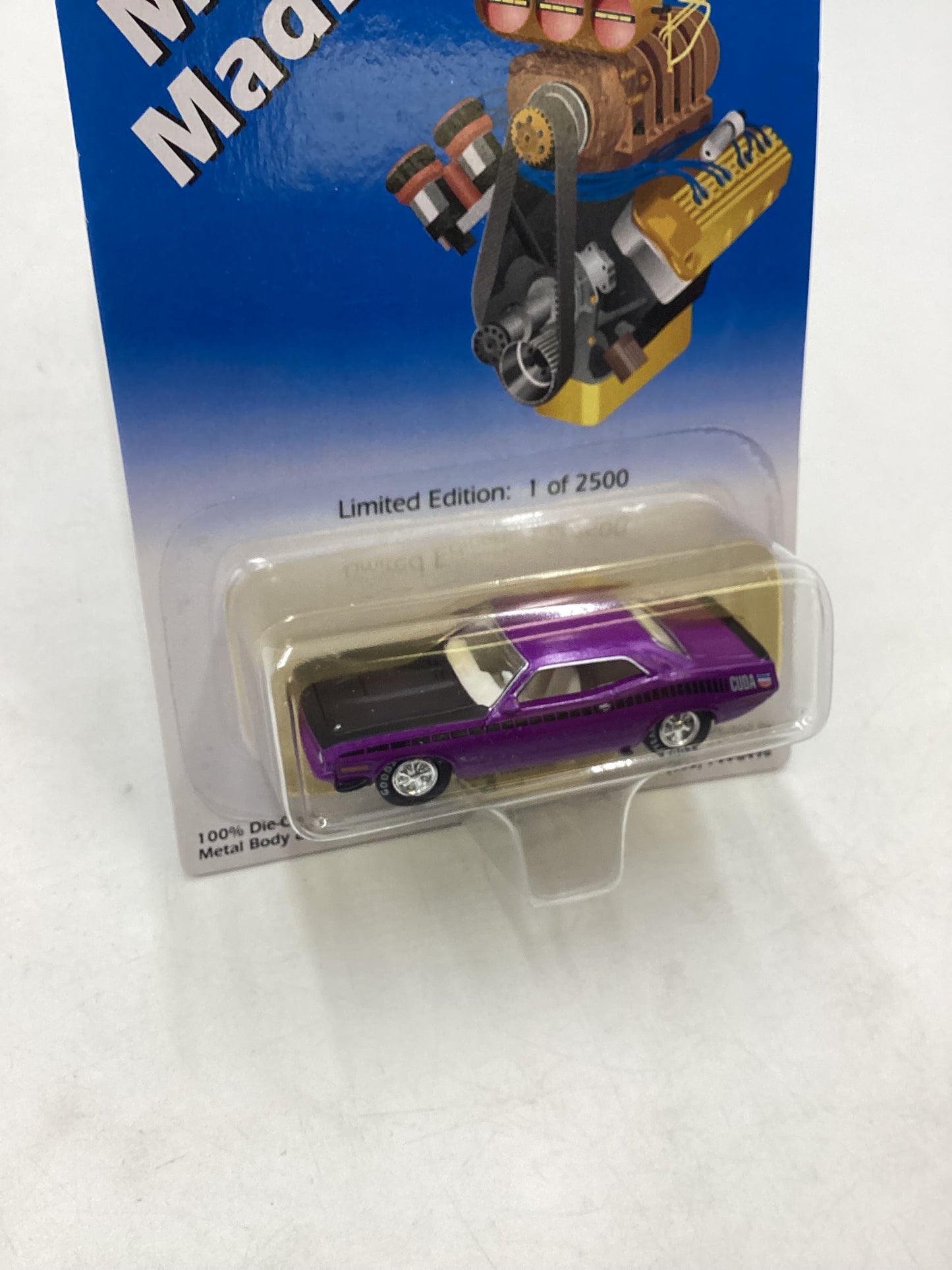 Johnny Lightning Mopar Madness 70 Cuda Purple 1/2500 190E