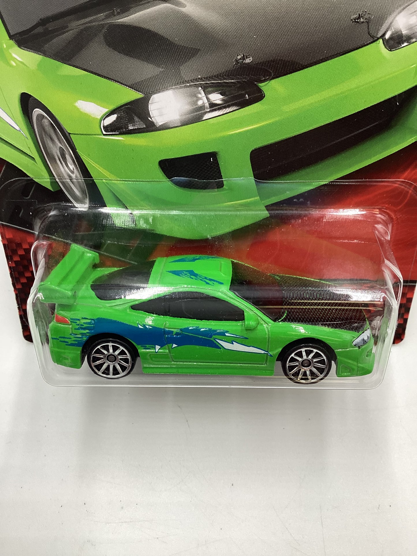 2023 Hot wheels Fast and Furious Series 1 #1 95 Mitsubishi Eclipse Green W/ protector