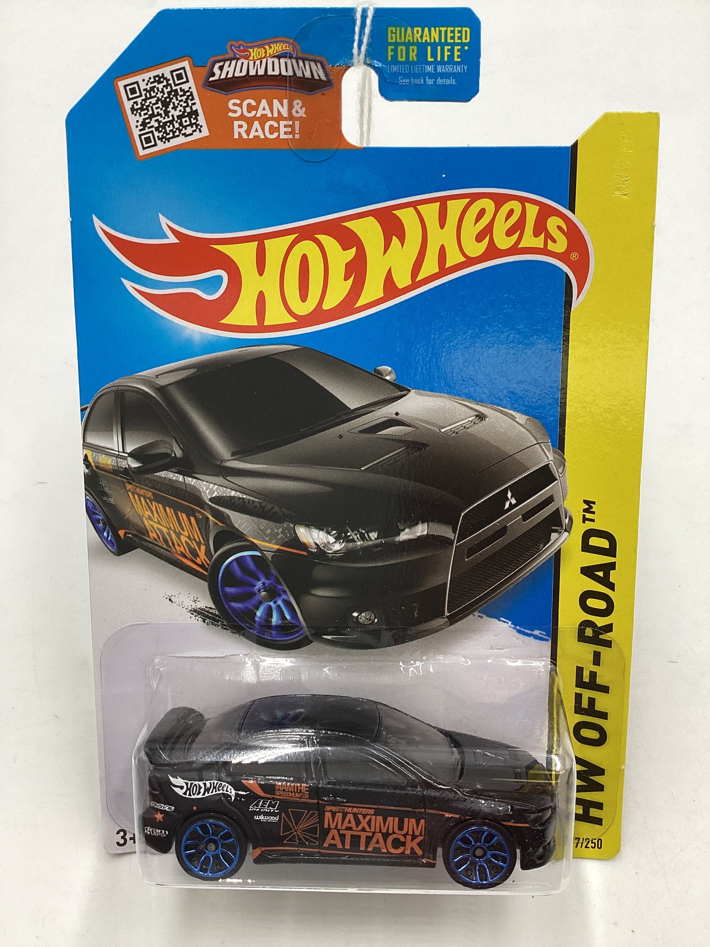 2015 Hot Wheels Off Road #77 2008 Lancer Evolution 92E