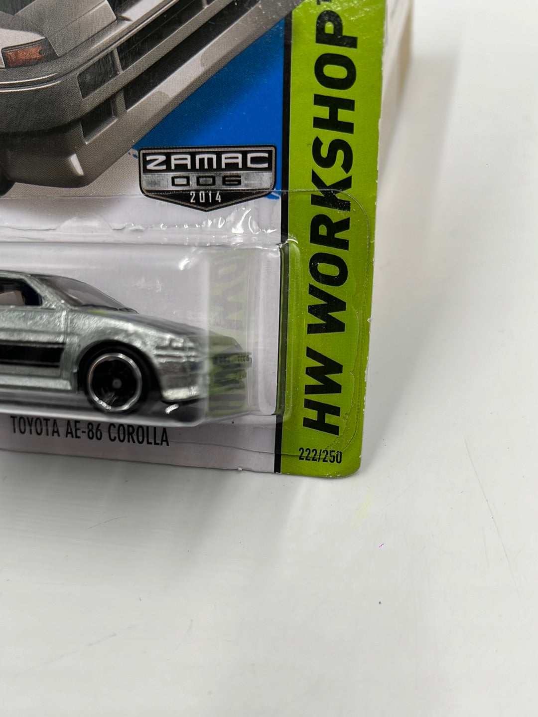 Hot Wheels 2014 HW Workshop Toyota AE86 Corolla Zamac #222 148F