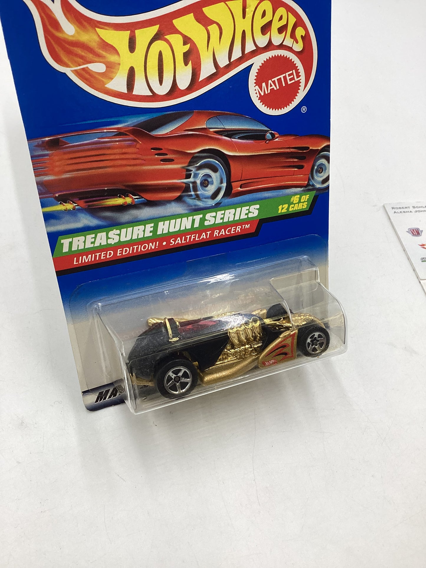 1998 Hot Wheels Treasure Hunt 6/12 Saltflat Racer #754 277K