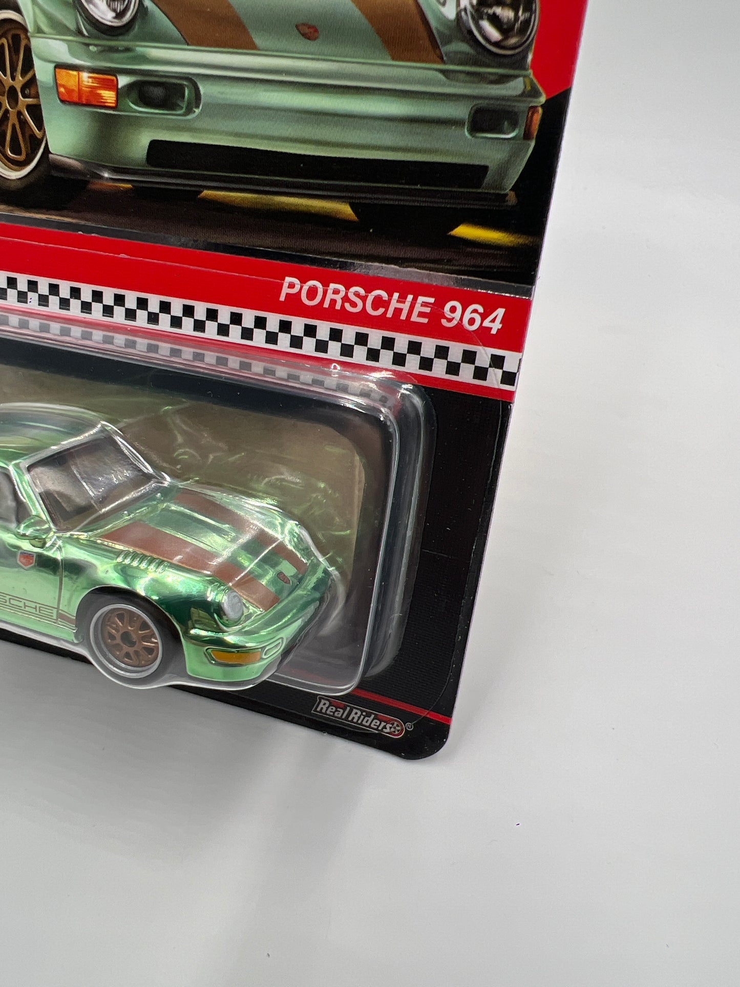 Hot Wheels RLC Magnus Walker Porsche 964 Green W/Protector