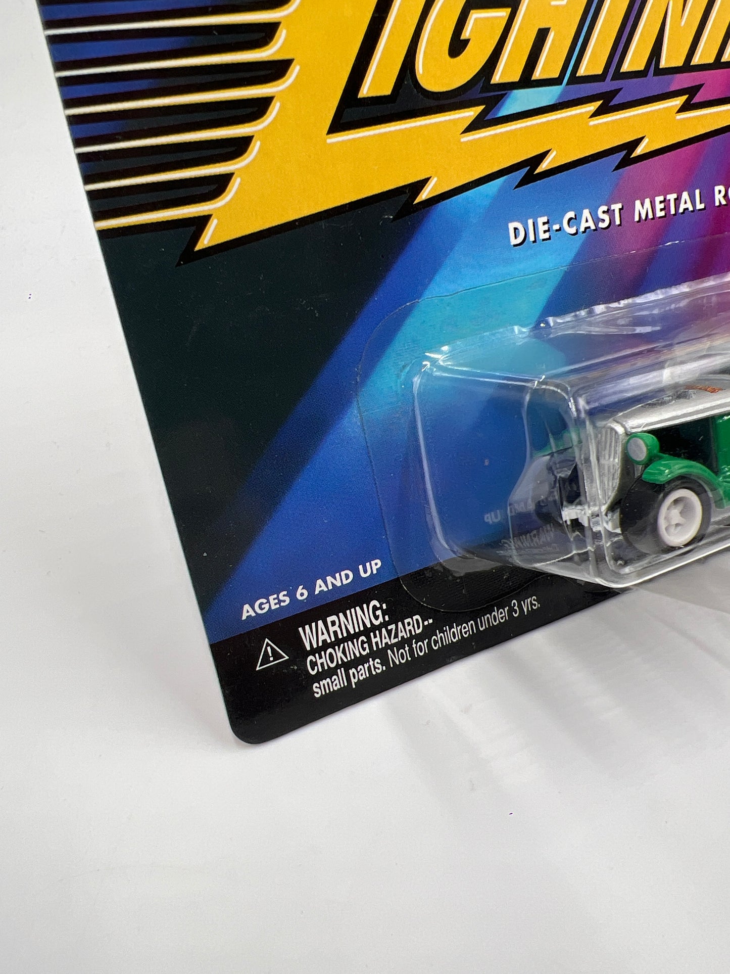 Johnny Lightning White Lightning Chase Team Lightning The Three Stooges 33 Flathead Larry Fine Green