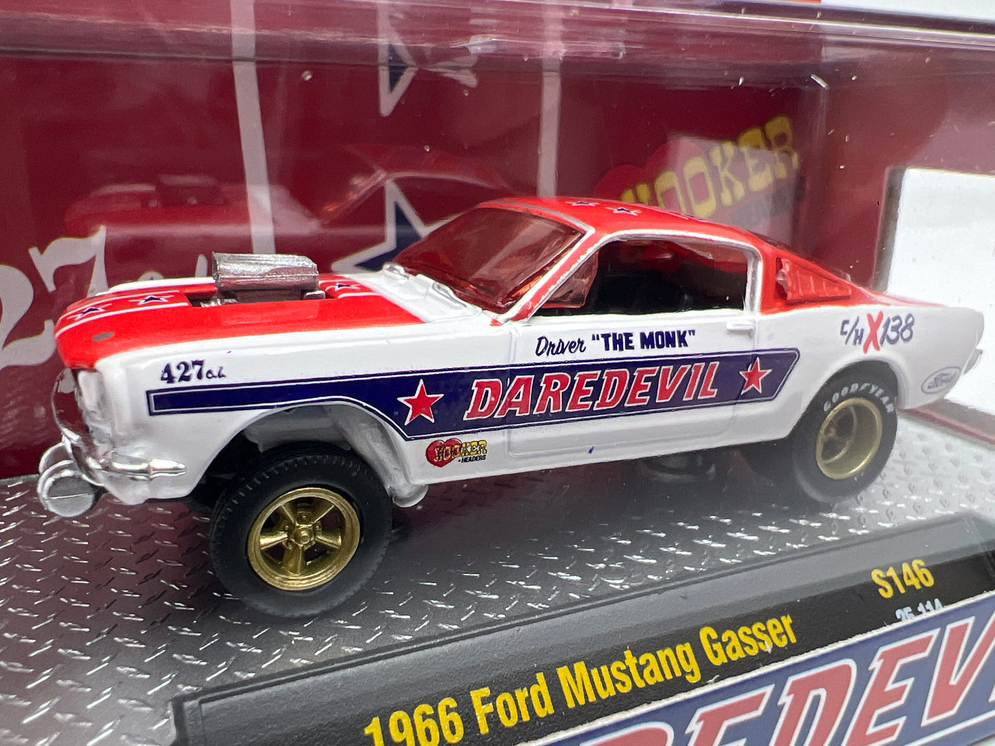 M2 Machines S146 1966 Ford Mustang Gasser Daredevil
