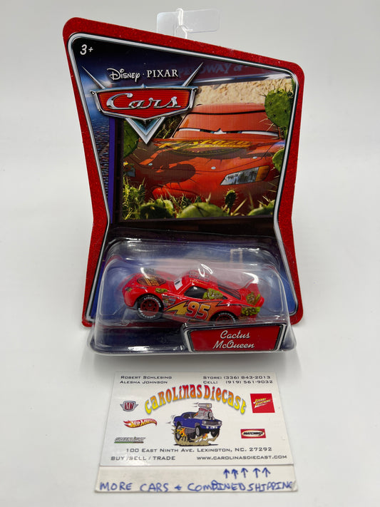 Disney Pixar Cars Cactus McQueen Red 139i