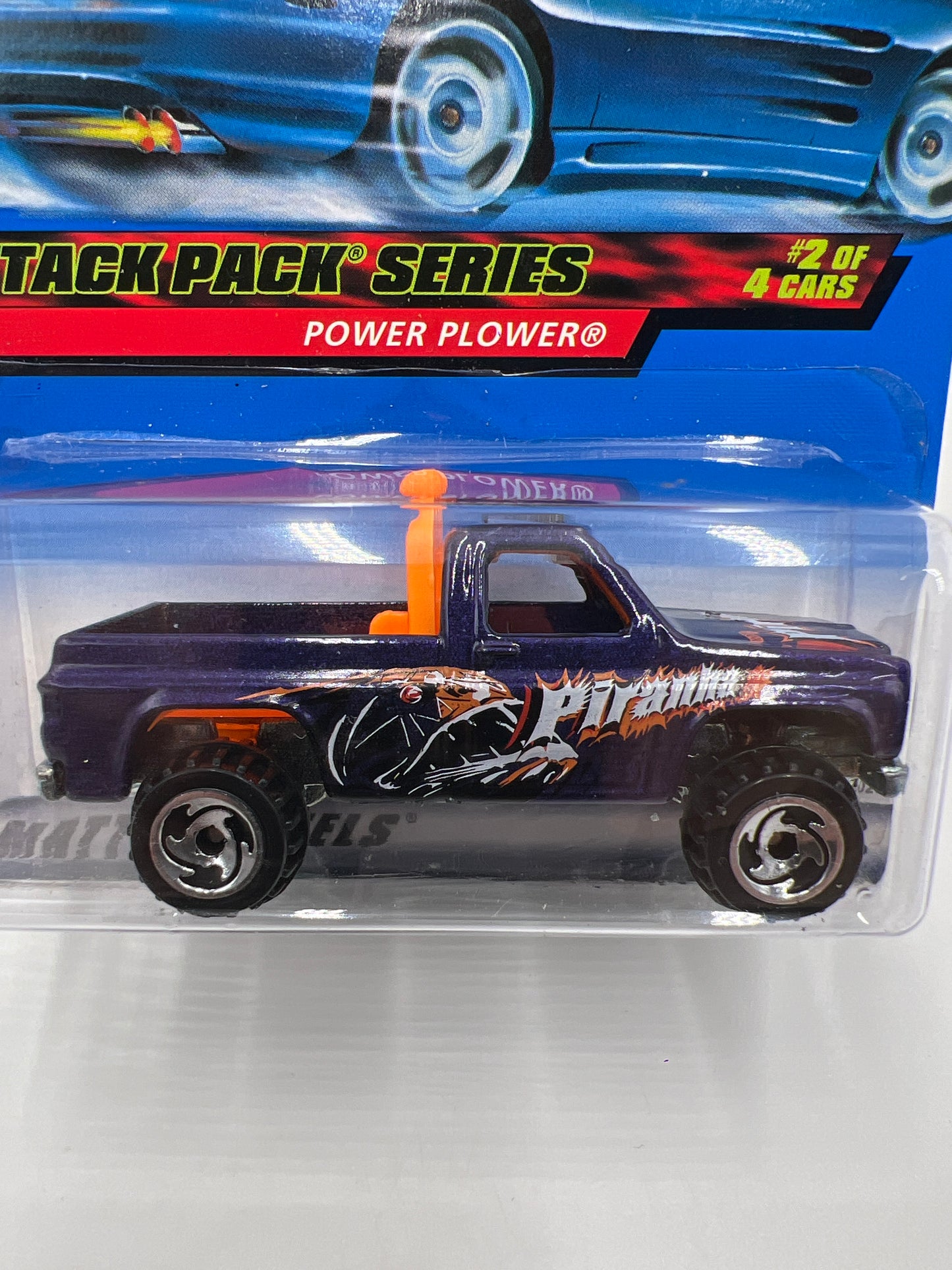 2000 Hot Wheels First Editions Attack Pack #22 Power Plower Purple 8C