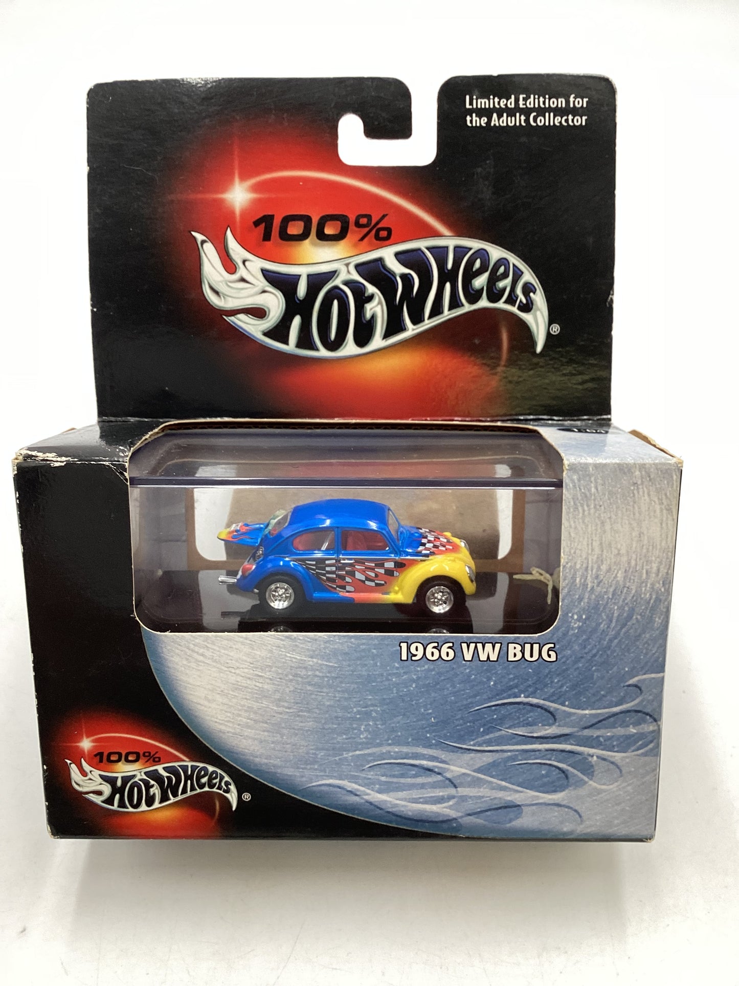 Hot Wheels 100% Black Box VW Bug Blue