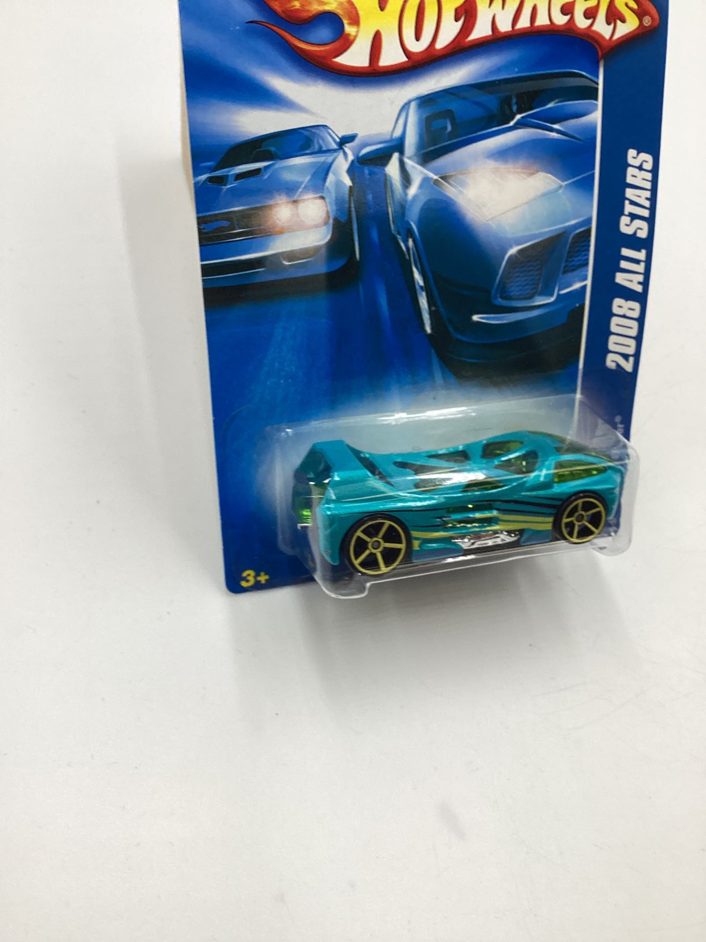 2008 Hot Wheels All Stars #46 Night Burner Blue EE8