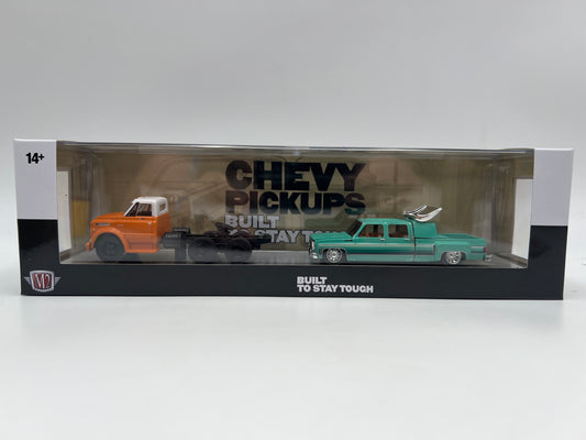 M2 Machines Haulers R96 1970 Chevrolet C60 Truck & 1974 Cheyenne Super 30