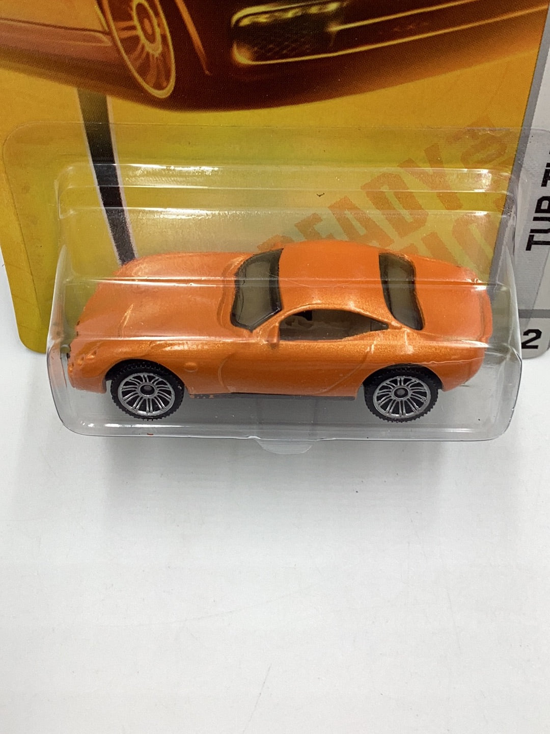 Matchbox 2008 #22 TVR Tuscan S orange 207C