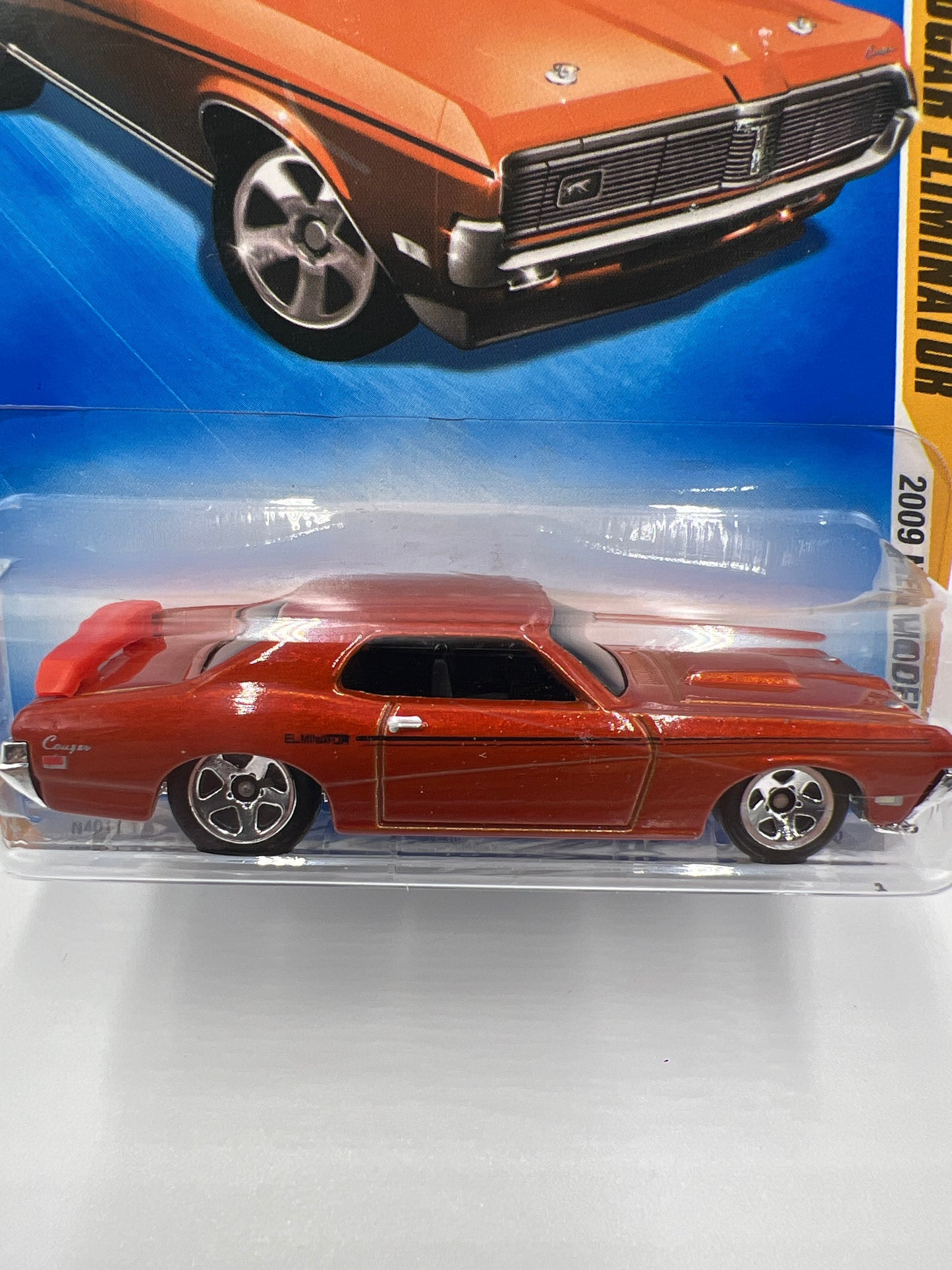 2009 Hot Wheels New Models #8 69 Mercury Cougar Eliminator Orange 56G