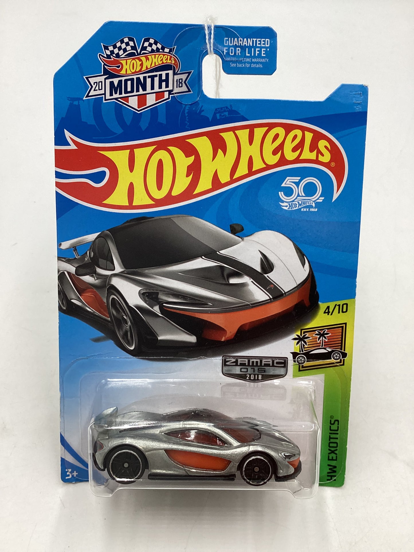 2018 Hot wheels McLaren P1 Zamac #15 147E