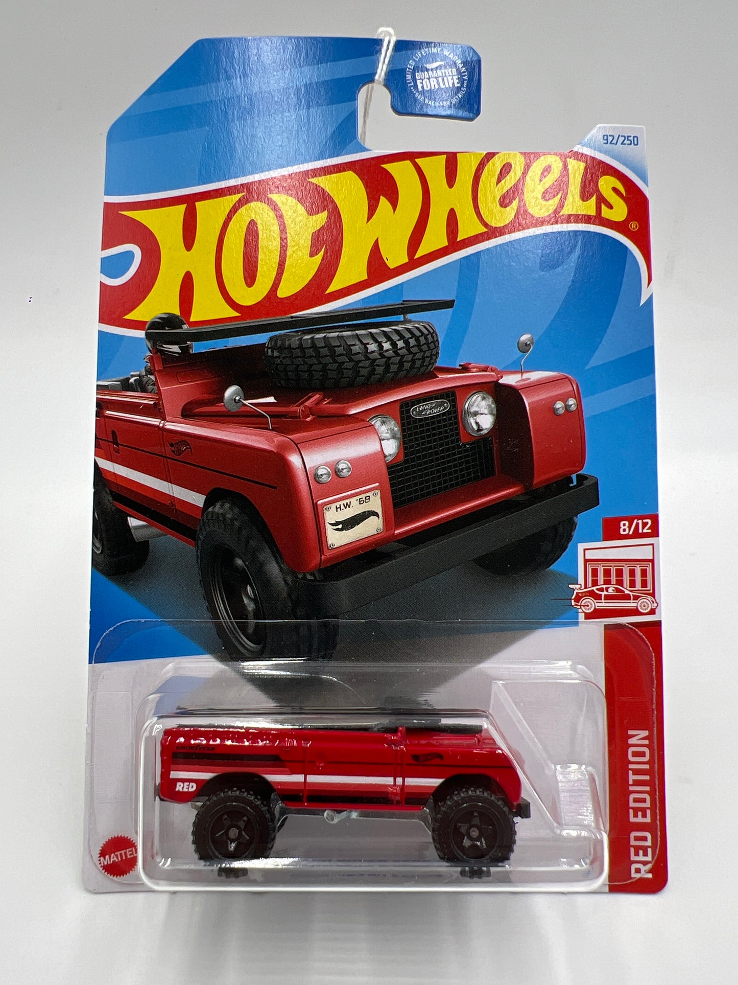 2024 Hot Wheels Target Exclusive Red Edition #92 Land Rover Series II Red 152E