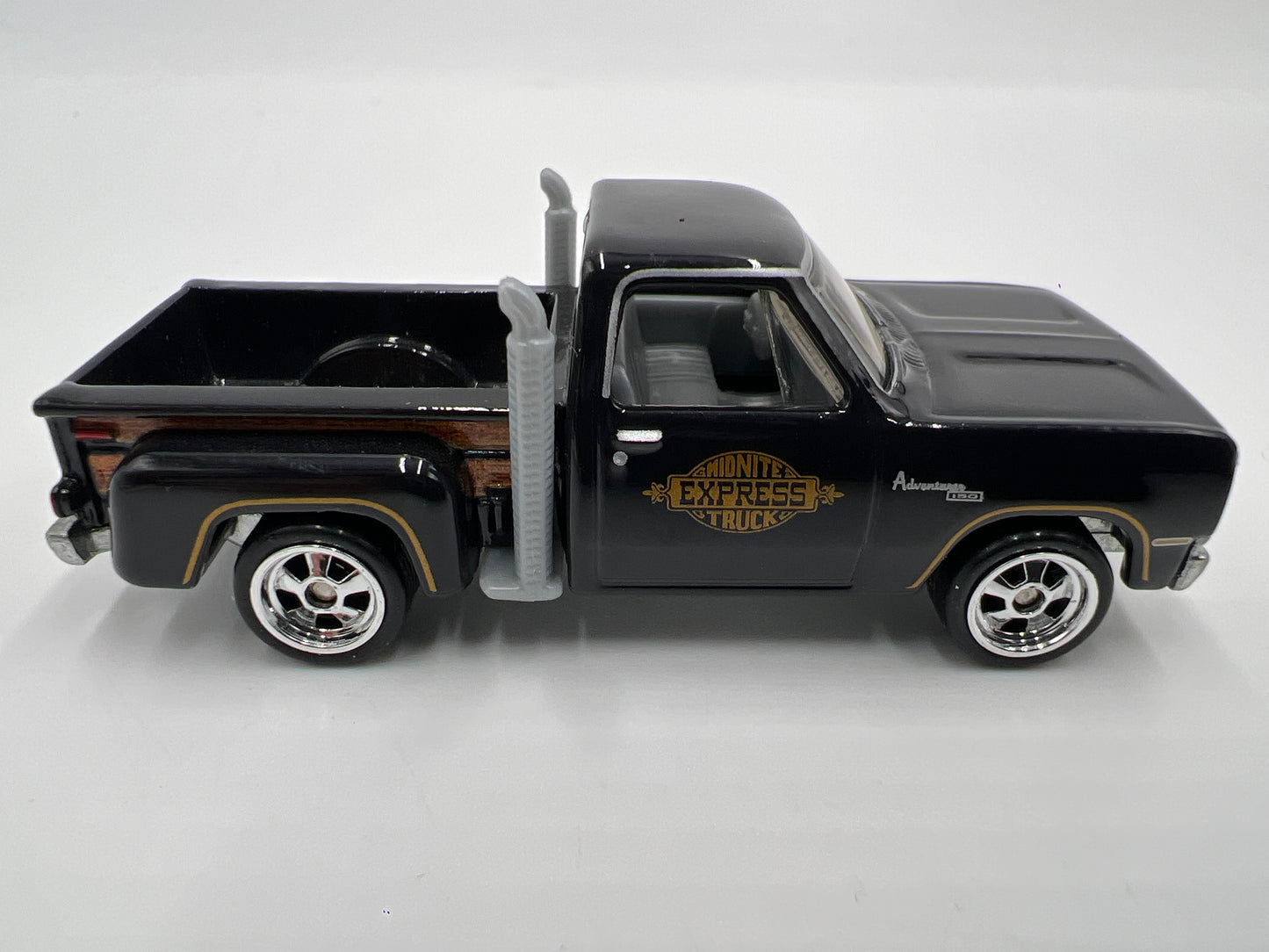 Hot Wheels 1/64 Premium Diorama Set 1978 Dodge Lil Red Express Truck Black Loose