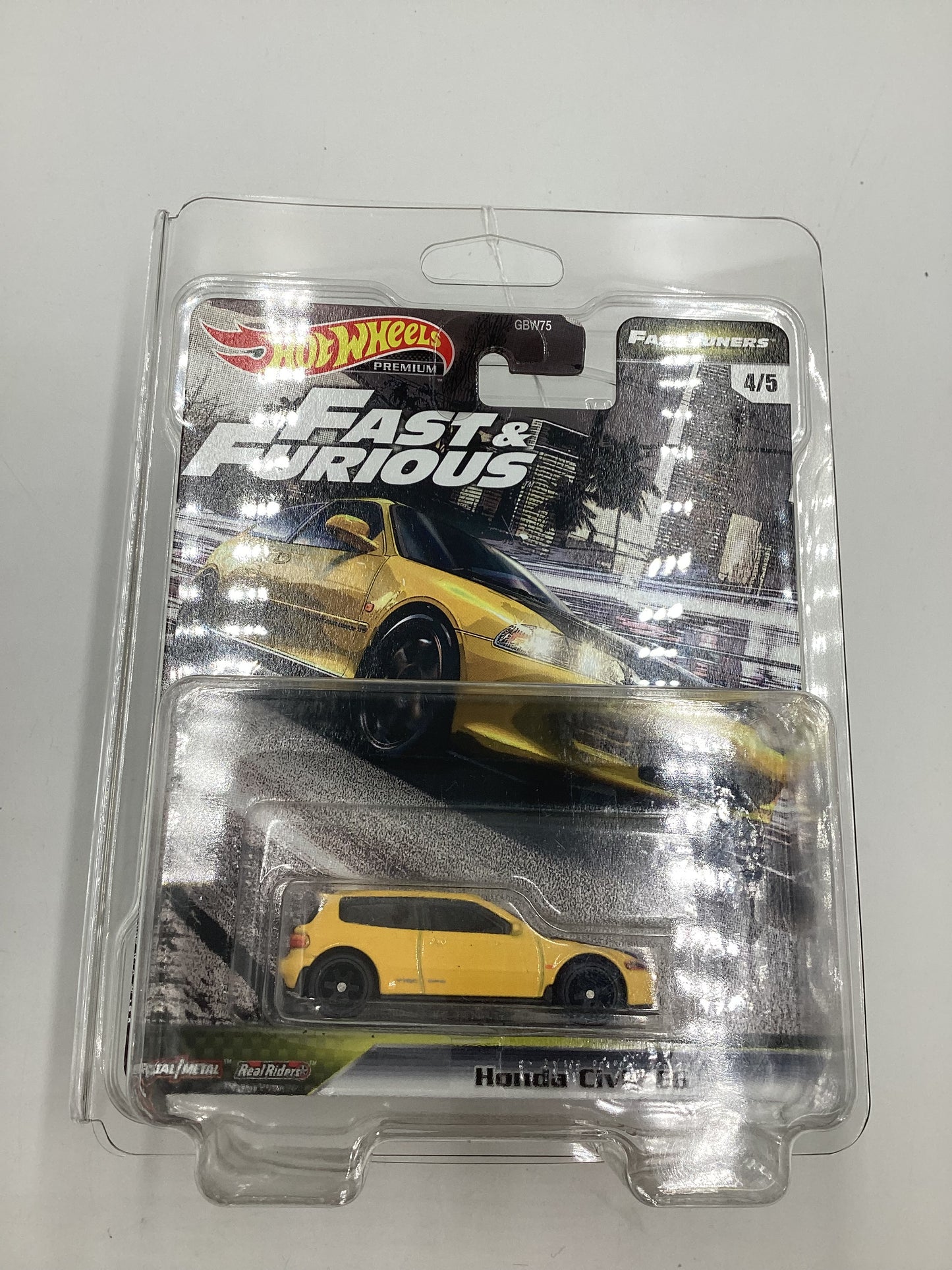 Hot wheels Fast and furious Fast Tuners #4 Honda Civic EG