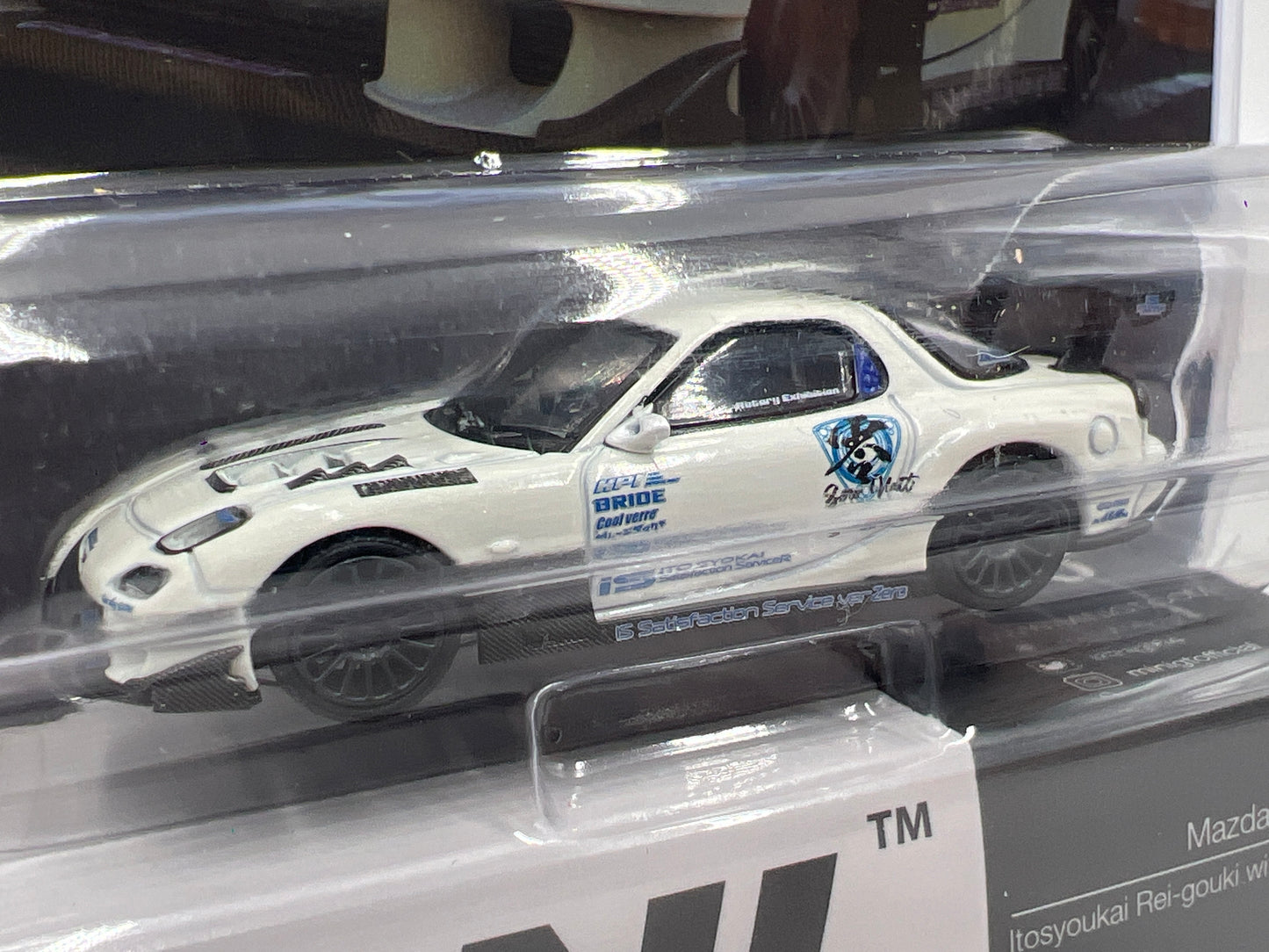 Mini GT #996 Mazda RX-7 FD3S Itosyoukai Rei-gouki W/RE Amemiya White 234D