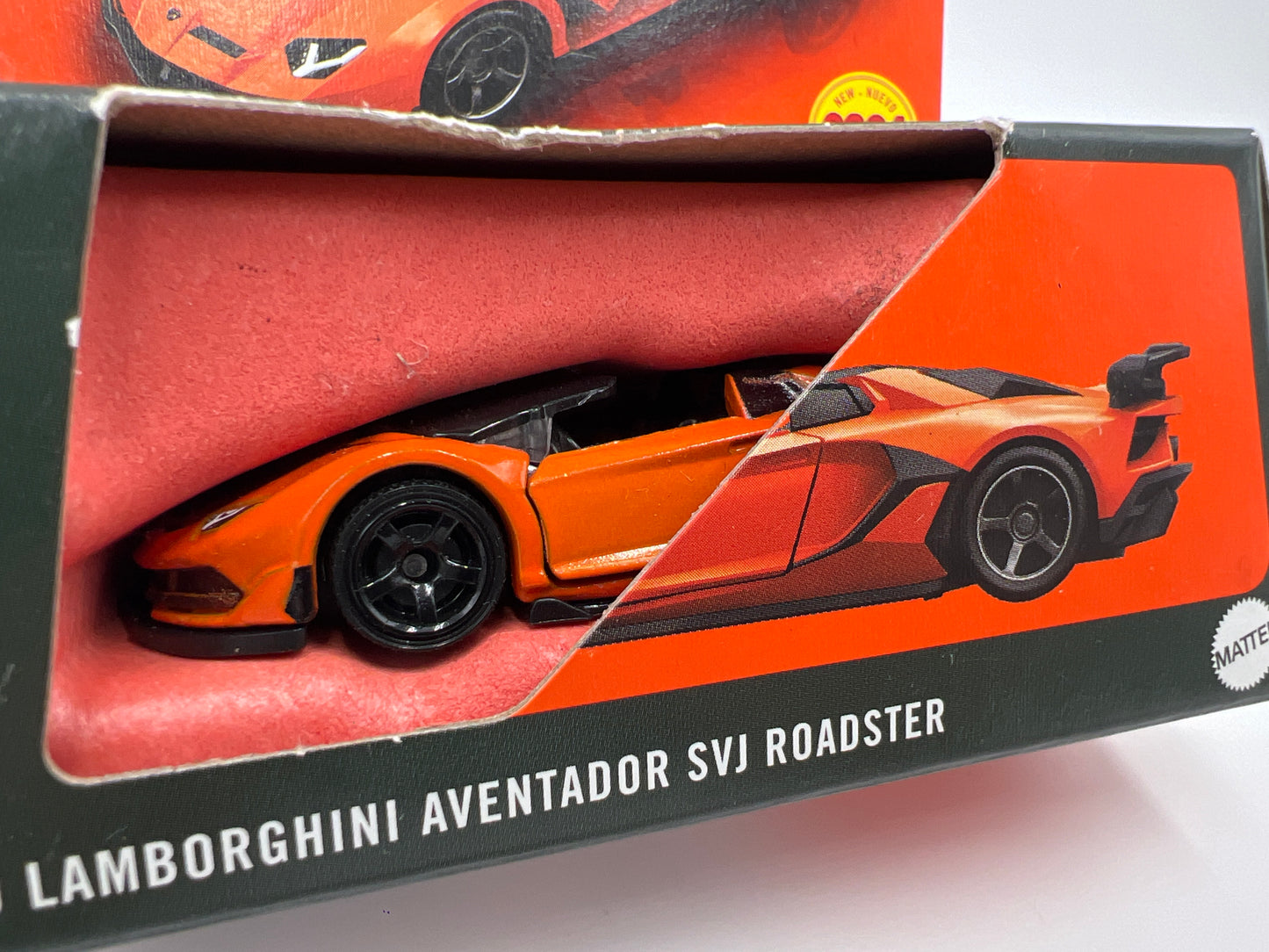 2024 Matchbox Moving Parts #43 2019 Lamborghini Aventador SVJ Roadster Orange 166D