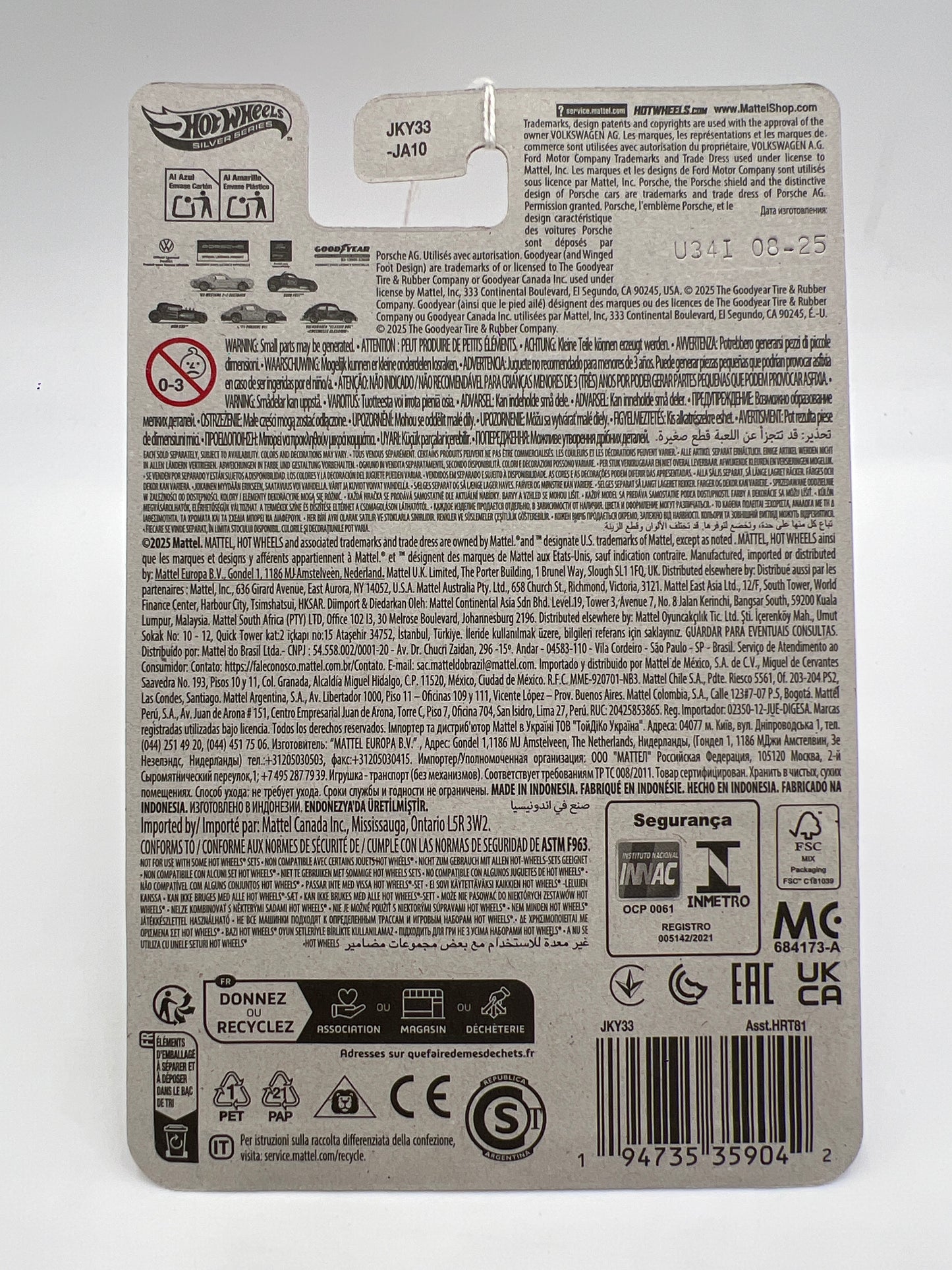 2025 Hot Wheels Silver Series Vintage Club Grand Prix #3 Mod Rod Black 157E