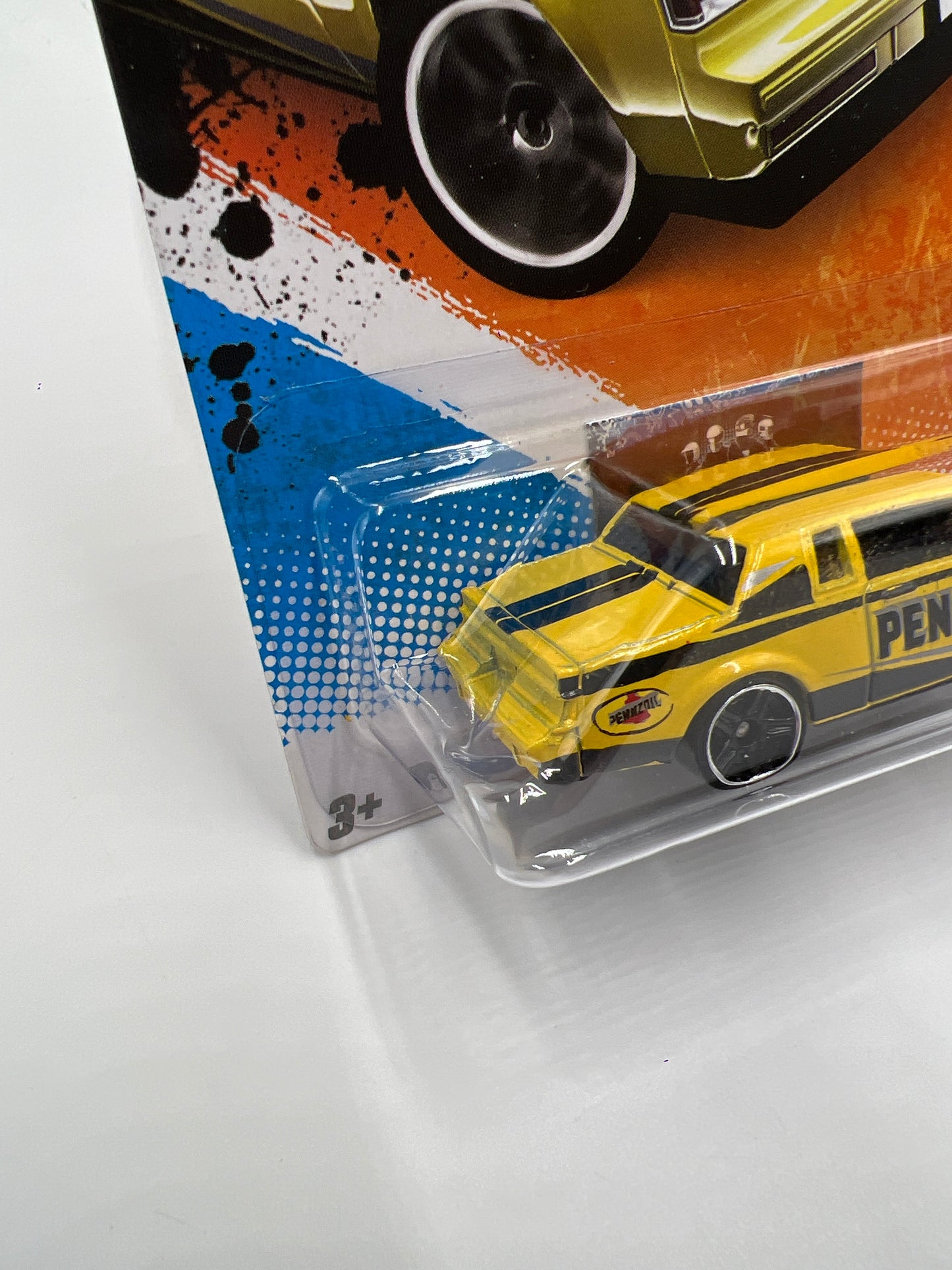 2011 Hot Wheels Performance #139 Buick Grand National Yellow Pennzoil Instant Win Card 54C