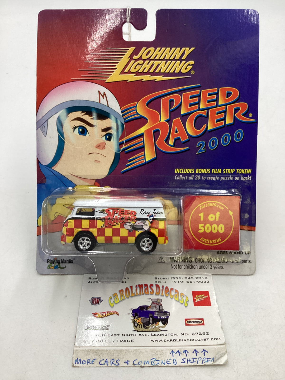 Johnny Lightning Speed Racer 2000 1/5000 VW Panel Van 
