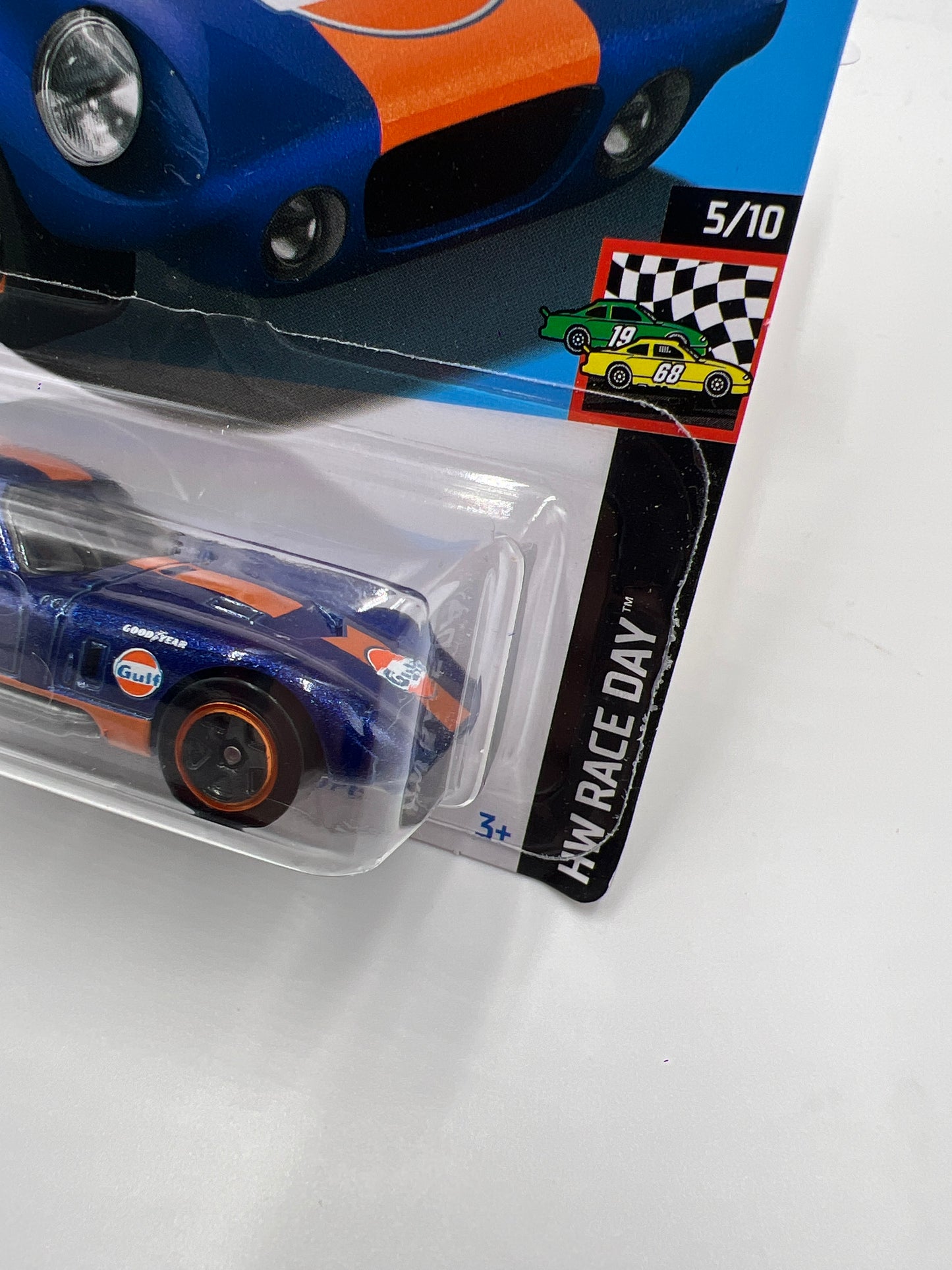 2024 Hot Wheels Q Case #122 Shelby Cobra Daytona Coupe Gulf Dark Blue 29D