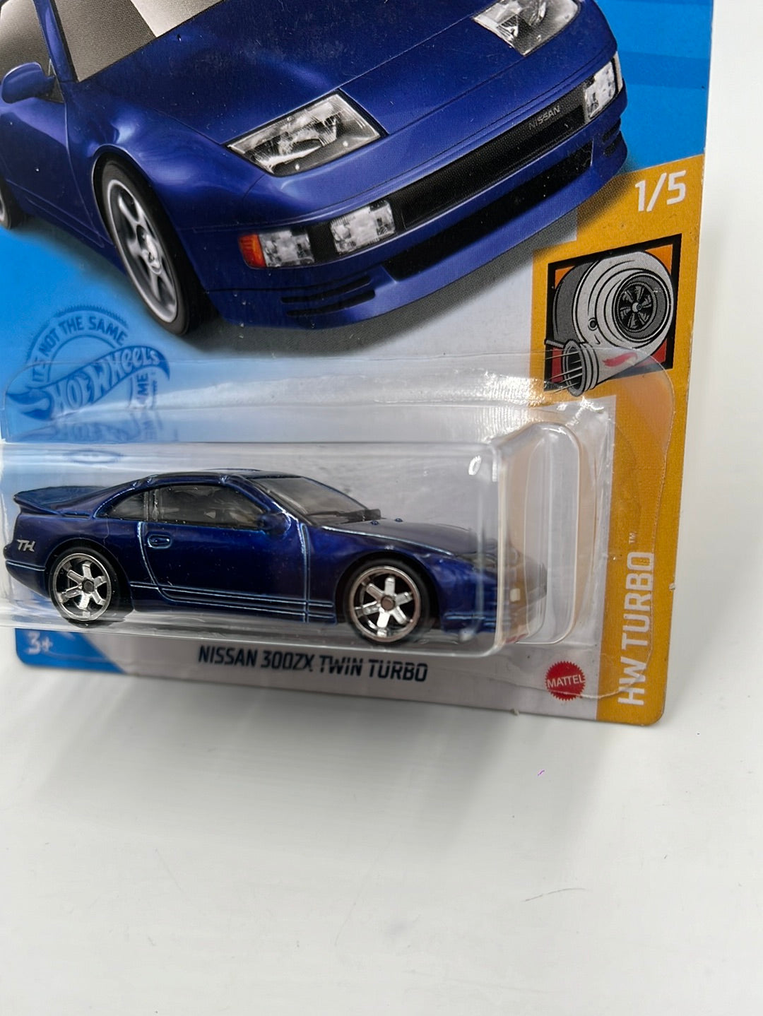 Hot Wheels 2021 Super Treasure Hunt Nissan 30ZX Twin Turbo #23 w/protector