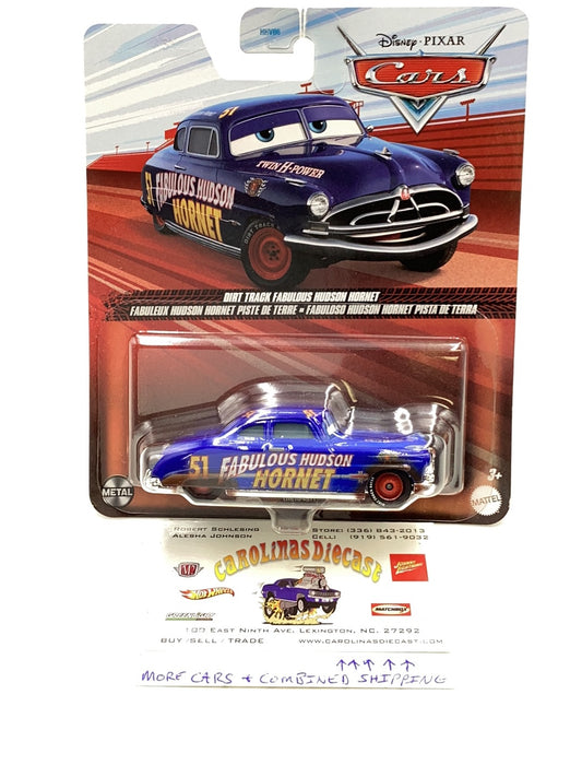 Disney Pixar Cars Dirt Track Fabulous Hudson Hornet 141i